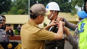 Polres Cianjur Melaksanakan Apel Gelar Pasukan Ops Ketupat Lodaya 2025