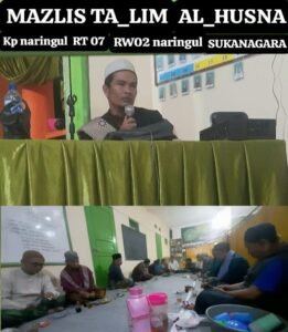 Ponpes Mazlis Ta-lim Al-Huda Naringgul,Gempung Rempug Sauyunan Dengan Tema Tausiah Bersama Ust Dede