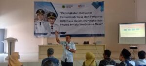 DPMD Kabupaten Cianjur Gelar Kegiatan Peningkatan Kapasitas Pemerintah Desa dan Pengurus BUMDesa