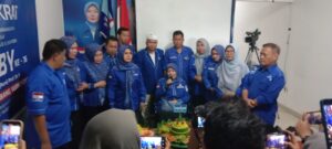 Partai Demokrat DPC Kabupaten Cianjur Rayakan Ultah Ke 24 Secara Sederhana dan Memberikan Santunan Kepada Anak Yatim