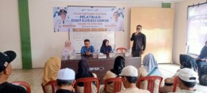 Diskumdagin Cianjur Mengelar Pelatihan Digitalisasi UMKM Pedagang Pasar Tradisional
