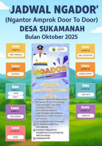 Kepala Desa Sukamanah Gulirkan “NGADOR”, Kantor Keliling Door to Door Layani Warga