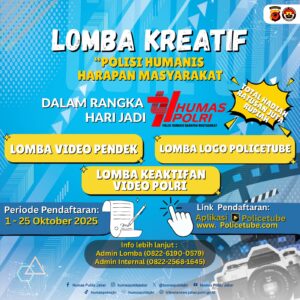 Humas Polri Gelar Lomba Kreatif Terbuka untuk Masyarakat dalam Rangka Hari Jadi ke-74 Tahun 2025