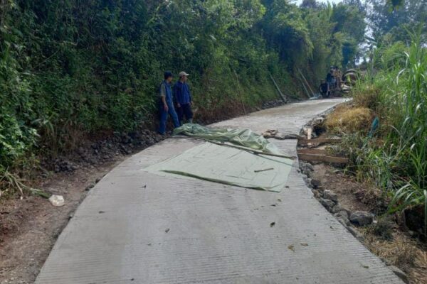 Terealisasi Dari Dana Banprov 2025 Desa Majalaya Membangun Infratuktur Rabat Beton
