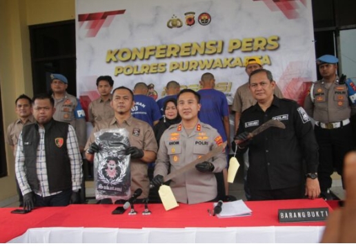 Polisi Amankan Empat Pelaku Kekerasan di Depan Umum, Satu di Antaranya Masih di Bawah Umur