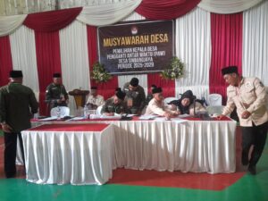 Pemerintah Desa Sindangjaya, Kecamatan Gununghalu, Sukses Gelar Pemilihan Kepala Desa Antar Waktu (PAW)