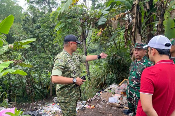 Satgas Citarum Kembali Menutup TPS Liar Yang Berpotensi Mencemari Citarum