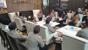 Visitasi Nominator Male Award in Support of UN “HeForShe” Movement di Polda Jabar